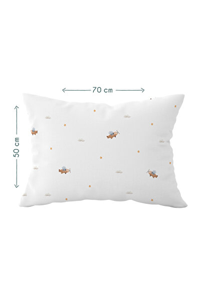 Casadora Baby Happy Tony 100% Pamuk Saten Çocuk Yastık Kılıfı - 50 X 70 Cm
