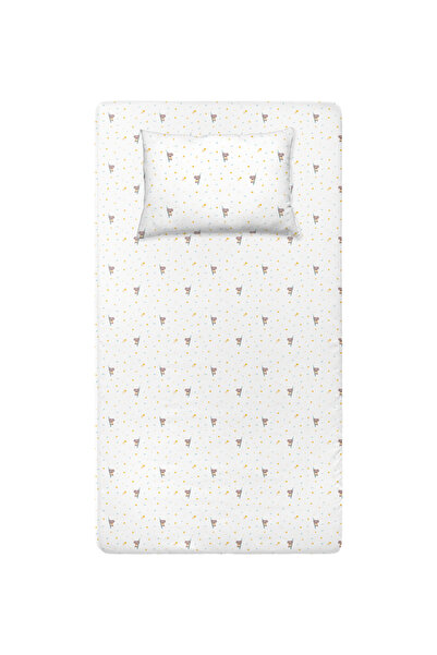 Casadora Baby طقم ملاءات جاهزة من القطن والساتان 100% من كوكو - 100x200 سم 50...