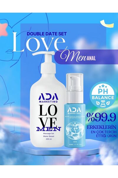 Ada Marketing 250 ml Erkeklere Özel Pürüzsüzlük Ve Esneklik Sağlayan Jel