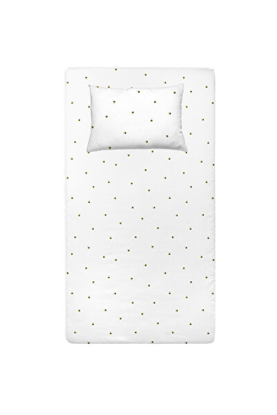 Casadora Baby Happy Bee %100 Pamuk Saten Çocuk Lastikli Çarşaf Seti 100 x 200 cm