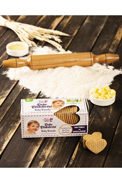 Aşçı Anne Zeytinyağlı Ve Tereyağlı Bebek Bisküvisi (6+ay) 250 G