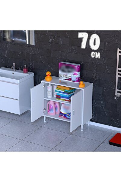 Modilayn SÖKE Plus 70cm Ayaklı Banyo Dolabı (14 farklı Genişlik Seçeneği)