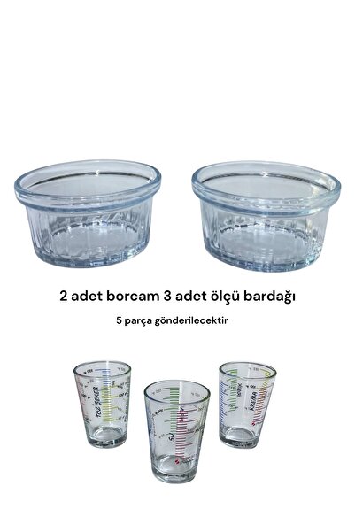 Paşabahçe Borcam kek sufle kase ısıya dayanıklı atom tatlı fırın kasesi bor c...