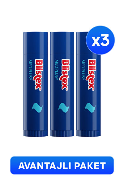 Blistex Medplus Stick - Kuruyan Ve Çatlayan Dudaklar Için Yoğun Bakım Dudak K...