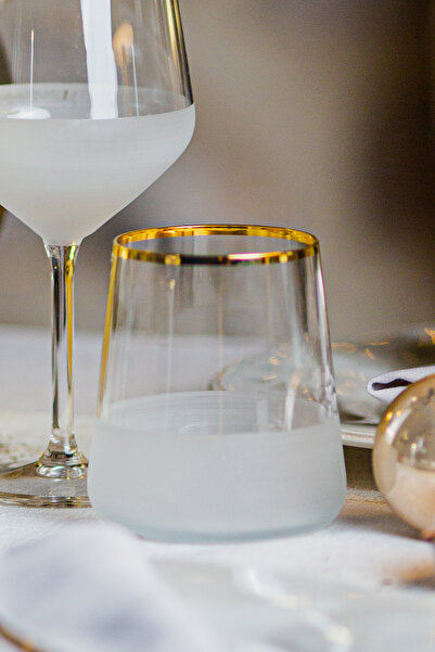 Rakle Nish 4'lü Su Bardağı Seti 420 cc