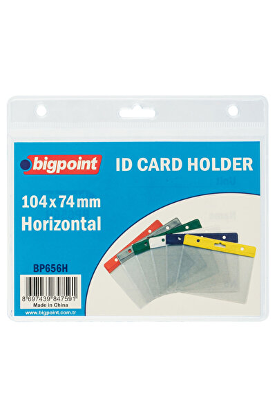 Bigpoint Τσάντα κάρτας οριζόντια διαφανής 105x74mm x 10 τεμάχια