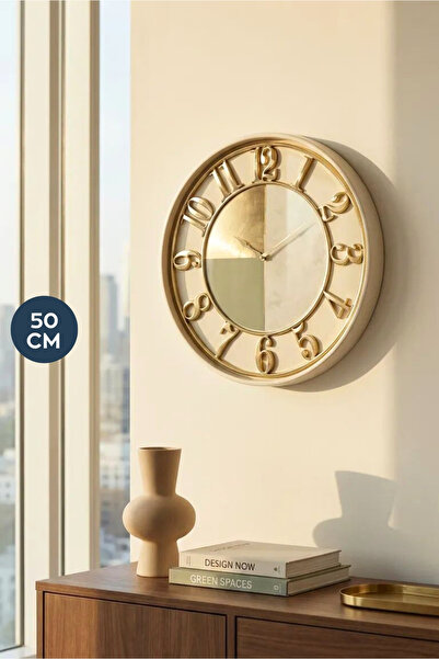 HOMİNG Axel 50 cm Dekoratif Duvar Saati 242306