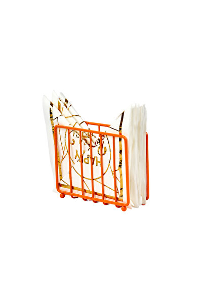 Edora Home Turuncu Kafes Peçetelik,Kafe Cafe,Restoran,Otel, Dekoratif Peçetel...