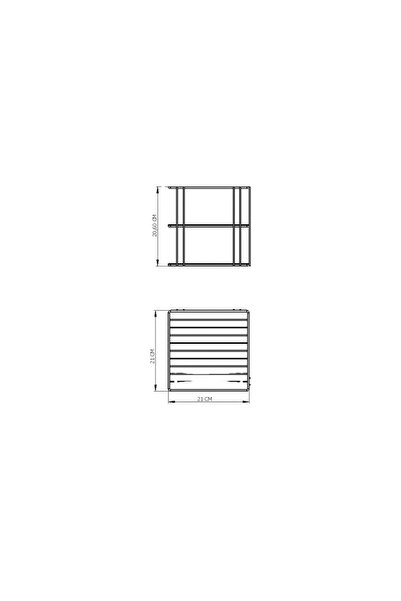 Edora Home Mat Gold 3 Katlı Dolap İçi Tabaklık Bardaklık Mutfak Düzenleyici Raf Paslanmaz Metal