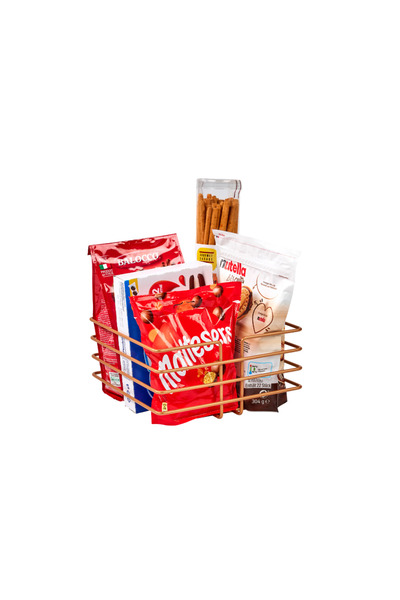 Edora Home Coș pătrat multifuncțional Rose cu colțuri ascuțite, organizator d...