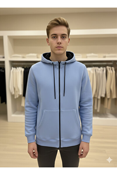 ATKGİYİM 👑   ملك الشتاء: سترة كارديجان بسحاب من Atkgiyim، مريحة وملونة (تركز...