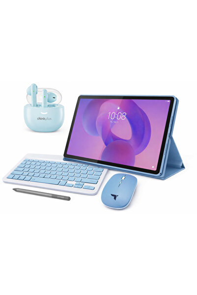 LENOVO Idea Tab 8GB 128GB 11" (28CM EKRAN BOYUTU) MAVİ TABLET+KALEM+KILIF+KLA...