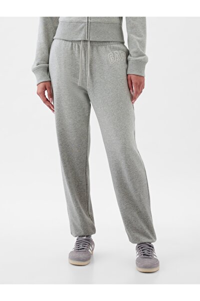 GAP V-Frch Ft Herıtage Jogger 889527001 Kadın Eşofman Altı GRİ