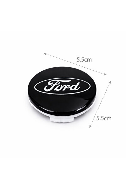 Universal FORD KOYU LACİVERT/SİYAH KUCUK (55MM) JANT GOBEGI 6M211003AAbI