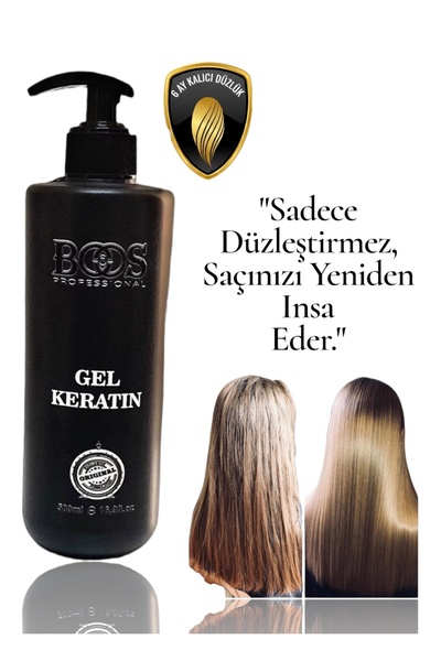 Pro Boos Professional Gold Jel Keratin (KALICI FÖN) 500 ml