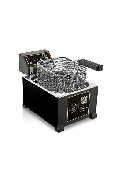 Emir Endüstriyel Mutfak Emirmakine Büfe Tipi 5 Litre Elektrikli Fritöz Makine...
