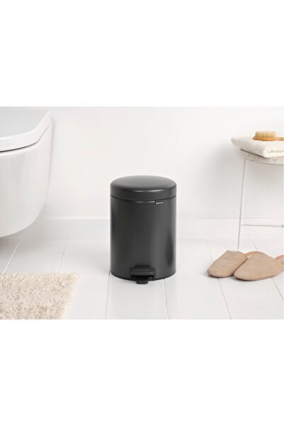 Brabantia NEWICON CONFIDENT GREY PEDALLI ÇÖP KUTUSU 5L