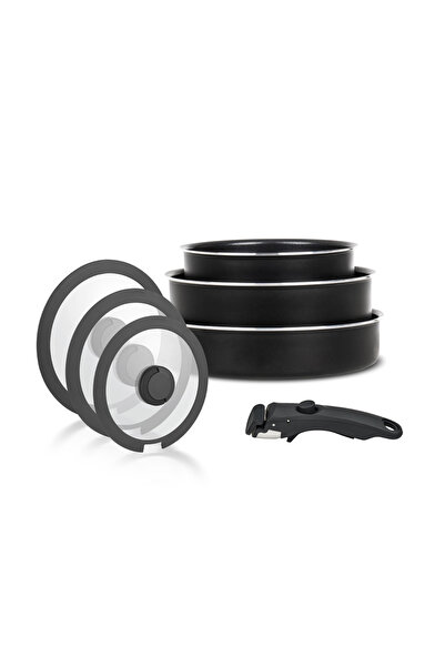 Leggno All in One Diamond Tencere Seti 7 Parça