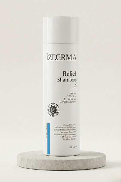 izderma Relief 2 - Şiddetli Kepek Karşıtı Devam Şampuanı
