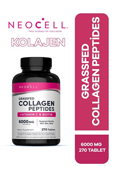 Neocell Grassfed Collagen Peptides Healthy Skin- Hair- Nails-270 Tablet