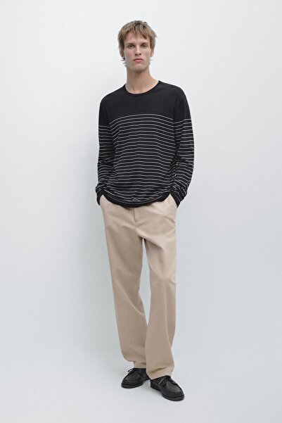 Massimo Dutti Pamuk karışımlı jogger fit pantolon