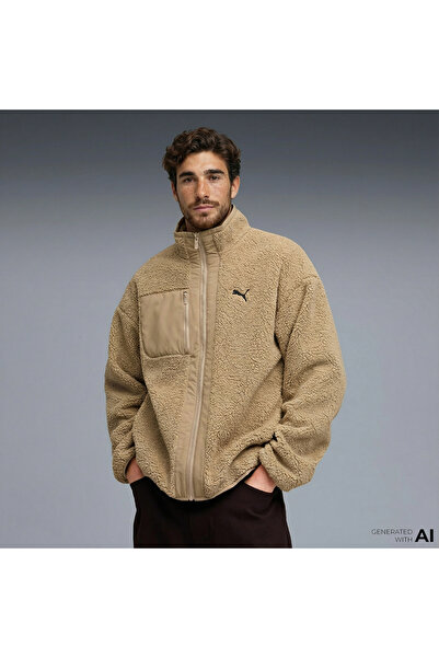Puma Reversible Sherpa Erkek Bej Ceket