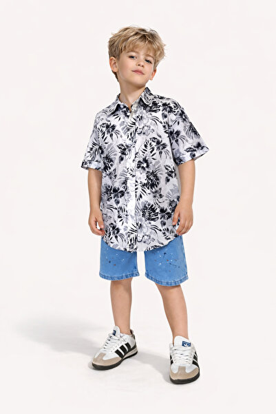 RAPAPA Costum de sărbători pentru bărbați, cămașă, costum de blugi, pantaloni...