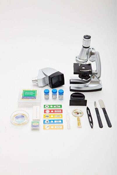 Nikula 50X-100X-200X-400X-600-1200X Çocuklariçin Eğitici Projektörlü Mikrosko...