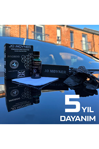 Jo Moyner 12H Oto Seramik Kaplama 5 Yıl Dayanım Premium Formulated in United ...