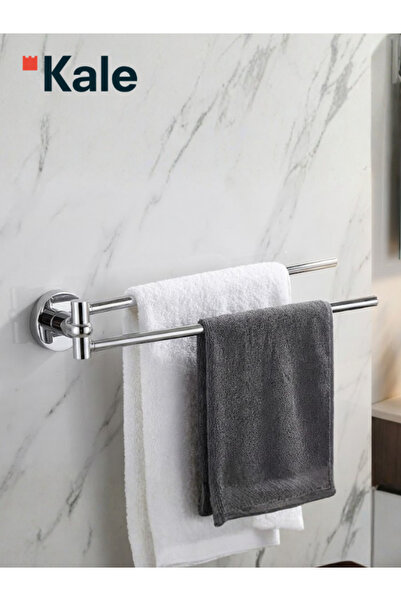 KALE Banyo D100 İkili Döner Havluluk - Havlu Askısı