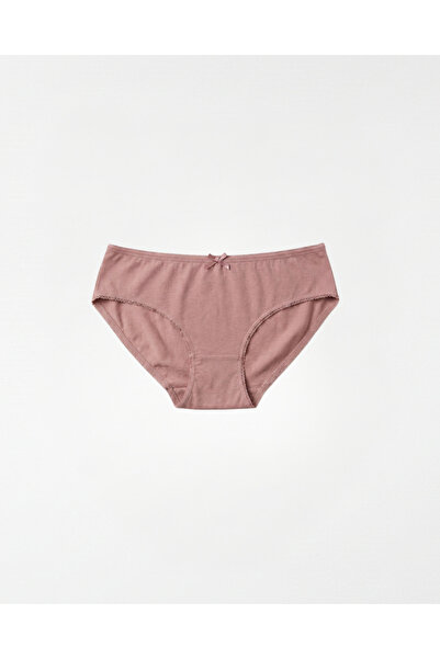 Amarelle Βαμβακερά εσώρουχα Mila Mocha με κανονική μέση, σετ 3 τεμαχίων