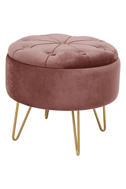 SERSIMO Tavan CARO cu spațiu de depozitare, velur, 38x33 cm, roz