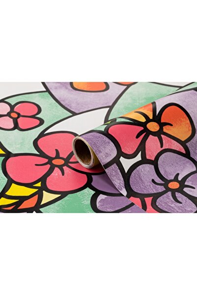 Bigpoint Adhesive Foil 2m Printed Pattern No:52 X 12 Rolls