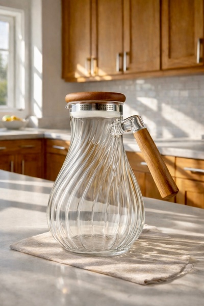 Maloria Akasya Çizgili Desenli Sürahi | 1800ml