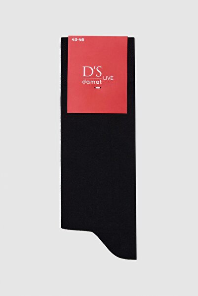 D'S Damat Ds Damat Siyah Pamuklu Çorap