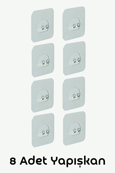 Genel Markalar Güçlü Kendinden Yapışkanlı Kancalar, Köşe Rafı, Banyo Rafı, Du...