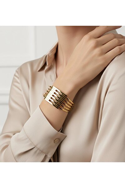 aurora dükkan Çelik Kaburga Bilezik