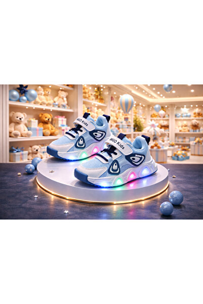 Bebelul Adidasi cu luminite Panda New Style