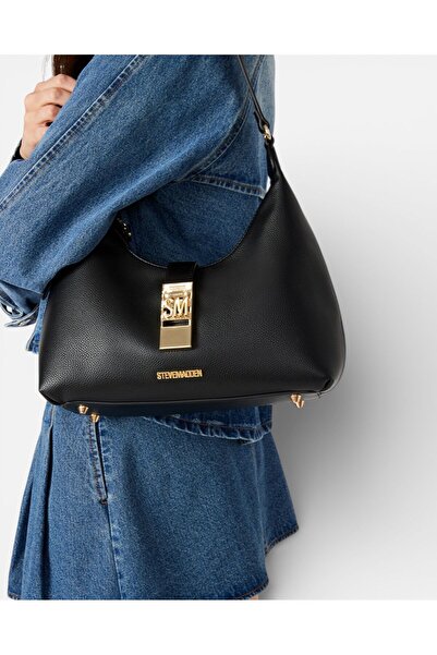 Steve Madden BOVIE BLACK Kadın Siyah Omuz Çantası BOVIE