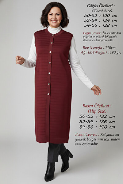 Laden Women's Knitwear Seasonal Spring Glittery Hijab Cap Large Size Long Mer...