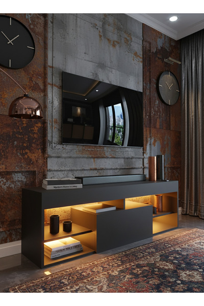Life RESİTAL LEDLİ TV ÜNİTESİ L1501-4 ANTRASİT