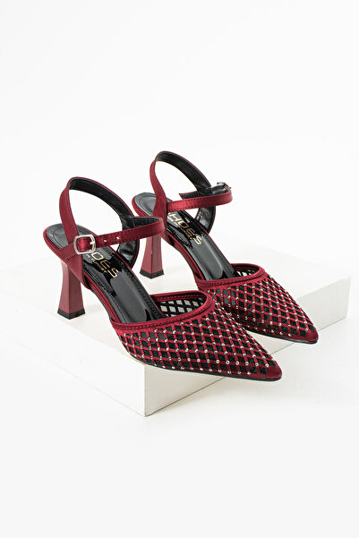 guijarro Γυναικεία βραδινά παπούτσια με τακούνι σε σχήμα κύπελλου, με λεπτομέ...