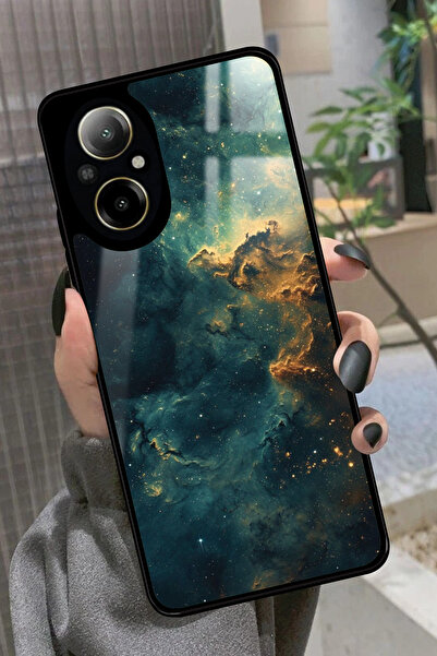 realme 12 Lite Uyumlu Soyut Sanat Tasarımlı Glossy Premium Kılıf