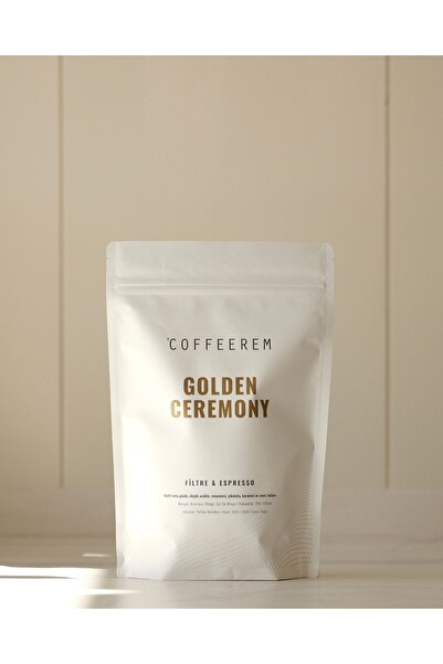 Coffeerem Golden Ceremony 500gr Filtre Için Öğütülmüş Kahve