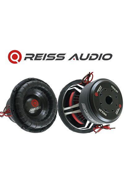REISS AUDIO Rs-vq12 30 Cm Subwoofer Bas 6000 Watt Maximum Power