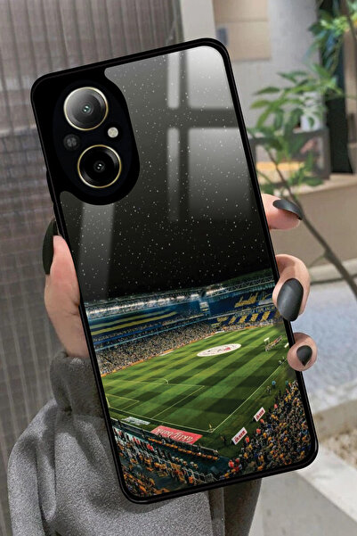 realme 12 Lite Uyumlu Stadyum Tasarımlı Glossy Premium Kılıf