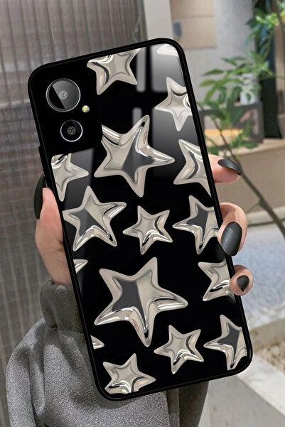 General Mobile Gm 23 SE Uyumlu Yıldız Tasarımlı Glossy Premium Kılıf