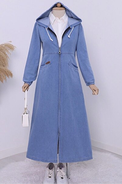 HİJABAYA Джинси з кишенями на боках, еластичним манжетом і капюшоном