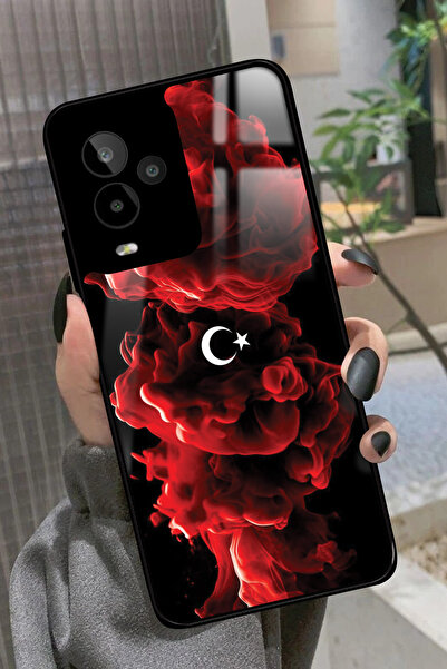 General Mobile Gm 24 Pro Uyumlu Türk Bayrağı Tasarımlı Glossy Premium Kılıf