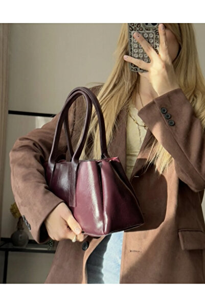 Miesse Γυναικεία τσάντα ώμου Claret Red Manuka